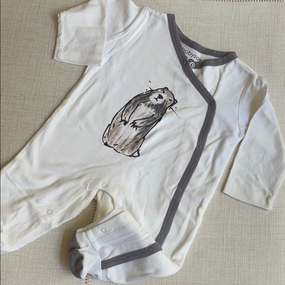 Babysoy Janey Baby Footed Pajamas